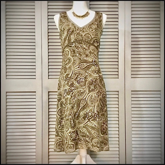 Vintage Y2K Old Navy Sleeveless V-Neck Dress - Picture 2 of 8
